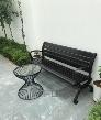 Ghế ngoài sân có lưng tựa băng dài cao cấp biệt thự nhà phố tphcm CC2001-15A