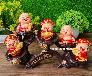 Tượng chibi Thần Tài, Thổ Địa, Di Lặc size 6cm