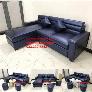 Bộ ghế sofa góc phòng khách GT2 xanh dương đậm HCM Bình Dương Đồng Nai