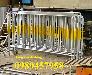 Hàng rào di động inox304, hàng rào di động sơn phản quang có sẵn