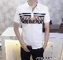 Áo thun polo nam nữ màu trắng br