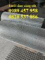 Lưới inox sàng cát, Lưới thép đan lọc cát, Lưới sàng sỏi, Lưới sấy vải