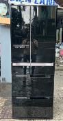 Tủ lạnh HITACHI R-C5700 565L mặt gương đen hút chân không hàng đấu giá đẹp VIP