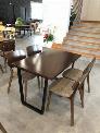 Bàn ghế gỗ cafe nhà hàng giá rẻ tại xưởng Nội thất Hoàng Trung Tín