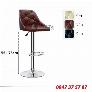 Ghế bar cafe điều chỉnh độ cao nệm giả da cổ điển CB2275-P