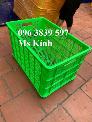 Sóng nhựa hở 5 bánh xe đựng hàng hóa, nông sản giá siêu rẻ