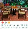 Bàn ghế gỗ Cafe giá tốt Tp.HCM Hồng Gia Hân G1008