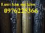 Sản xuất lưới thép hàn mạ kẽm