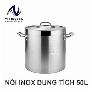 Nồi ninh nước dùng cho quán hủ tiếu, bún, phở - Nồi inox dung tích 50L 3 đáy giá tốt nhất