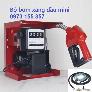 Bộ bơm xăng dầu ETM-60A,kít bơm dầu kèm đồng hồ ETM60A,bộ bơm dầu 220V