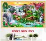 Tranh thiên nhiên 3d - tranh gạch 3d cảnh thiên nhiên HP072