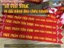 In silk | In dải băng đeo chéo người từ in vải silk giá rẻ cho sự kiện