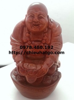 Tượng phật di lặc gỗ hương
