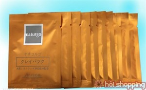 Mặt nạ bùn non Shiseido set hộp 10 miếng x 12g