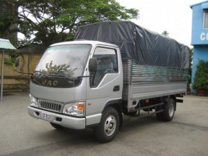 Xe tải jac 6t4 thùng kín, bạt