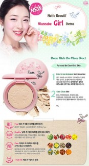 Phấn nén Dear Girls Be Clear Pact