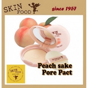 Phấn nén đào Peach Sake Pore Pact skinfood 9gr