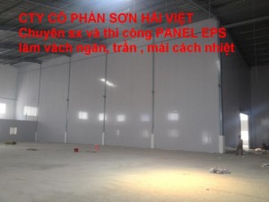 Panel eps giá rẻ dùng lợp mái, vách ngăn, đóng trần tại tphcm, bình dương, tây ninh