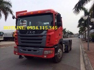 Đại lý chuyên bán xe đầu kéo jac 420hp ( 2 cầu thật)/ giá xe đầu kéo jac 420HP mã lực cực Hot.