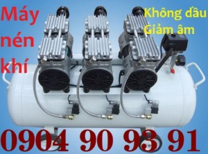 Máy nén khí không dầu giảm âm Pegasus TM- OF750x3- 70L,máy nén khí không dầu 3HP