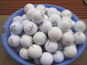 Bóng Golf cũ
