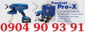 Máy phun sơn cầm tay Graco TrueCoat Pro-x,máy phun sơn Graco 390S,graco 490...