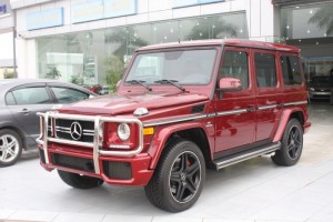 Mercedes G63 AMG 2015 Màu Rượu Vang Chile ,Xe thương mại mới 100%