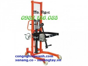 TP.HCM bán xe nâng quay đổ phuy tải trọng 350kg giá rẻ nhất