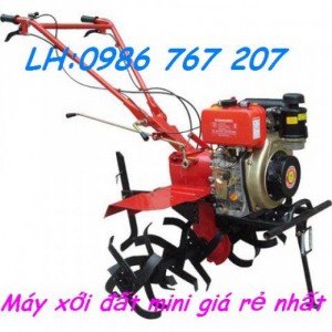 Máy cày xới đất mini chạy xăng KL168, máy làm đất mini giá rẻ