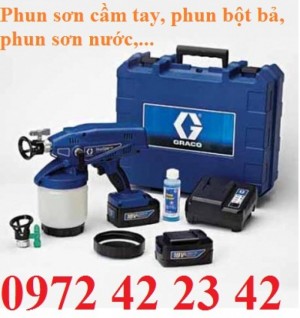 Máy phun sơn Graco TrueCoat, phun sơn Graco, máy phun bột bả, máy phun sơn nước