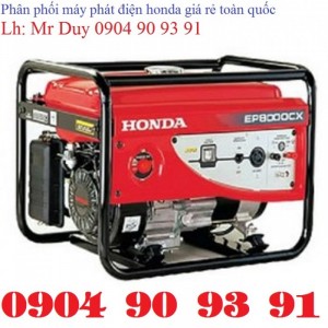 Máy phát điện honda EP8000CX đề nổ, máy phát điện có để, máy phát điện 7kva
