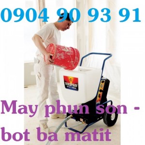 Máy phun sơn Graco RTX1500,RTX2000,hoàn thiện sơn bả matit, sơn chống thấm Epoxy