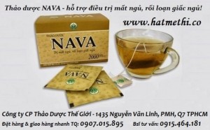 Bán trà Nava điều trị mất ngủ