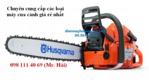 Máy cưa cành chạy xăng Husqvarna 365, máy cưa xích giá rẻ