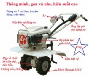 Cung cấp máy làm đất Trâu Vàng và các bộ canh tác giá rẻ.