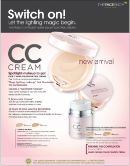 CC Cream Face