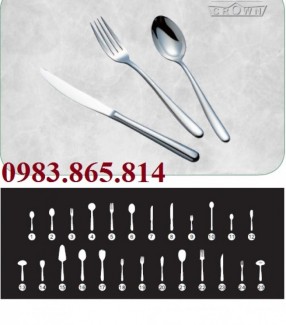 Bộ dao, thìa, dĩa ăn cao cấp cho nhà hàng, khách sạn