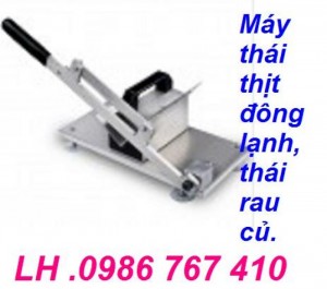Máy thái thịt đông lạnh,máy thái rau củ quả.