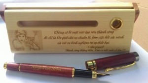 Bút máy nâu (sử dụng mực bơm) - MS006 - Giá 370k