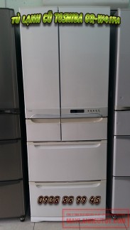 Tủ Lạnh Cũ Vip, Tủ Lạnh Cũ 6 Cửa Toshiba GR-W4FA Siêu Tiết Kiệm Điện
