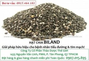 Hạt Chia hữu dụng cho bệnh tiểu đường & tim mạch