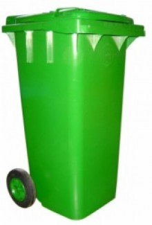 Thùng rác 120l nhựa HDPE