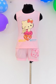 Bộ helo kitty hồng