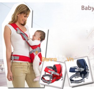 Địu Baby Carrier cao cấp với 6 tư thế cho bé