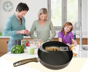 Chảo chống dính SMARTCOOK cao cấp đáy từ SM7190 24cm