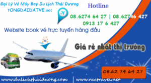 Phòng vé máy bay Thái Dương - Dịch vụ đặt vé giá rẻ