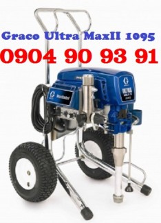 Máy phun sơn phun được 2 súng, 3 súng 1 lúc,Máy phun sơn Graco Ultra MaxII 1095