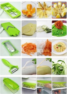 Bộ cắt gọt rau củ đa năng Nicer Dicer Plus