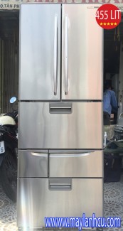 Tủ lạnh National NR-F462U ( 455L,6 cánh,gas R600A,vỏ inox)