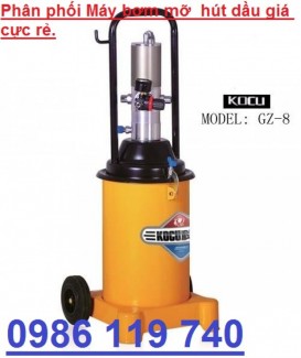 Máy bơm mỡ khí nén GZ-8, thùng 12 L